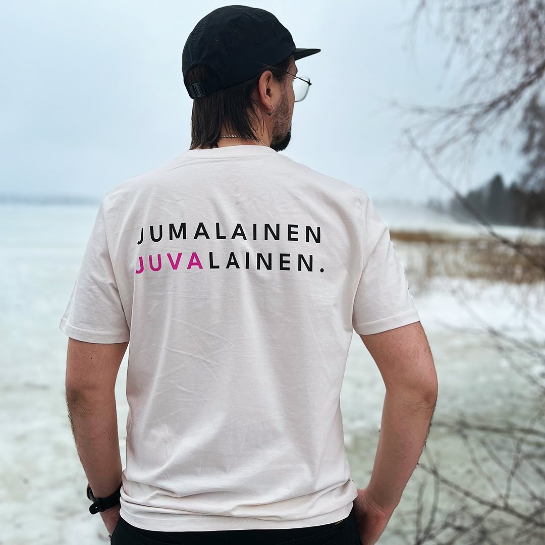 Jumalainen juvalainen T-paita