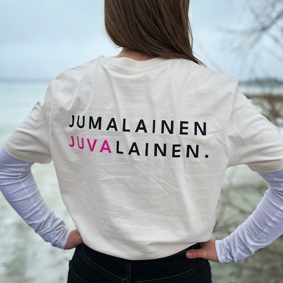 Jumalainen juvalainen T-paita