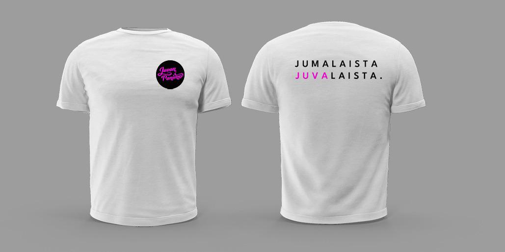 Jumalainen juvalainen T-paita